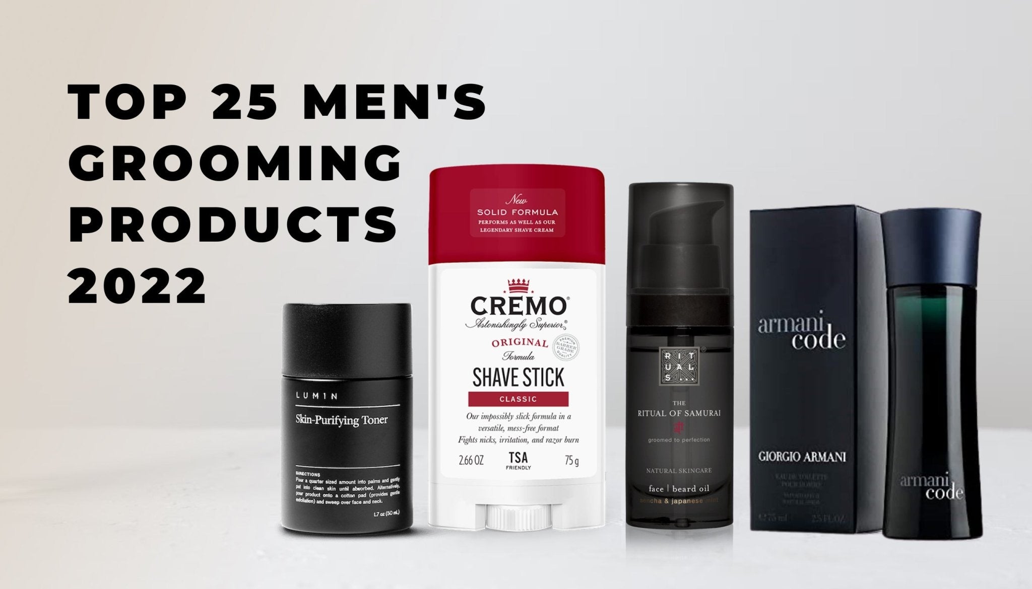 Top 25 Men's Grooming Products 2022 - Elegatto
