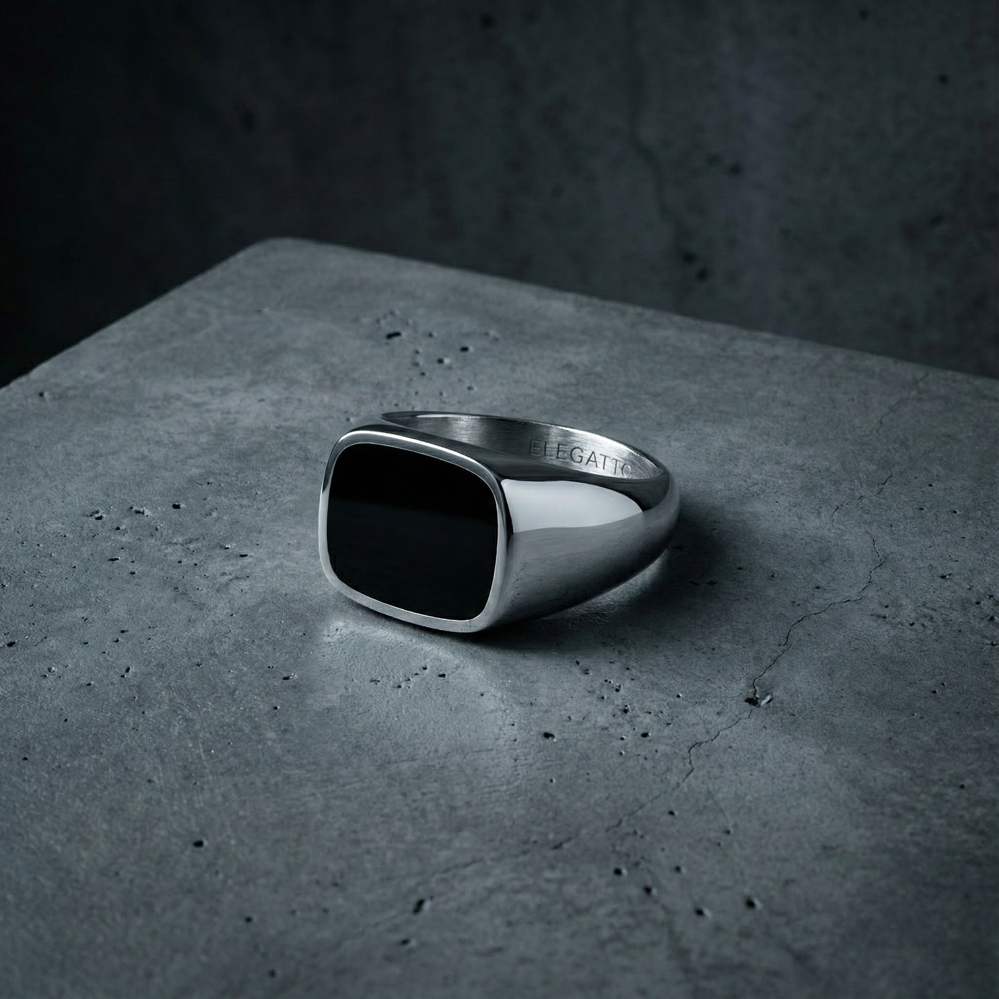 Onyx Signet Ring
