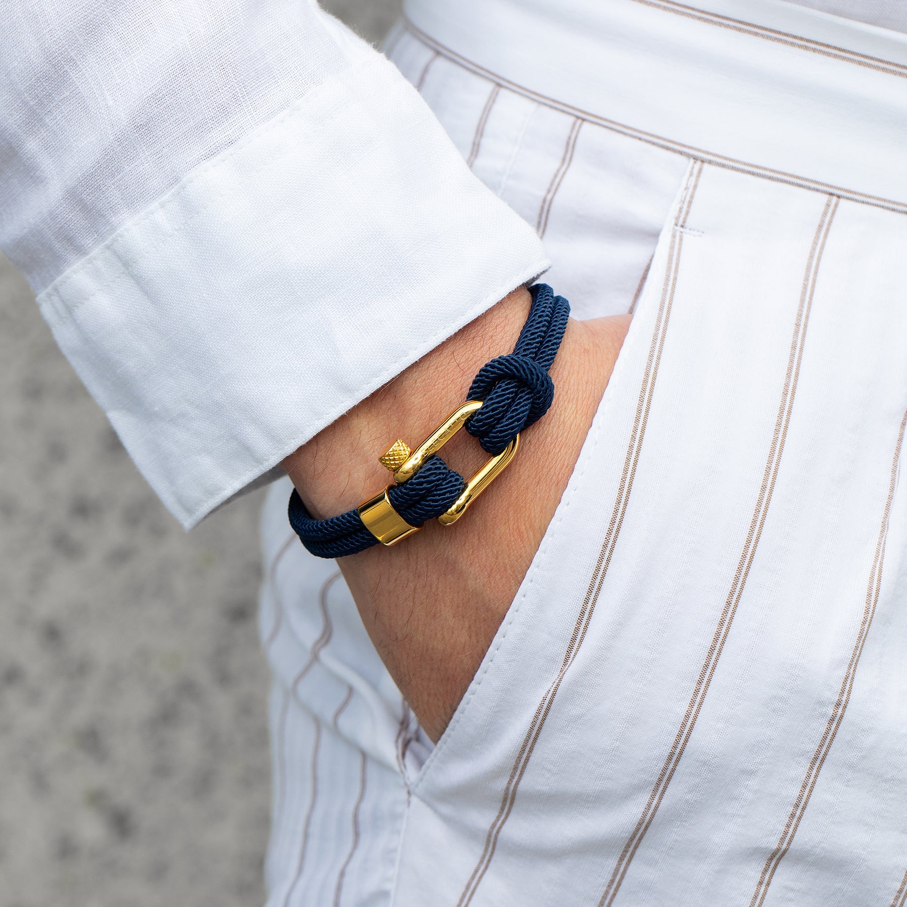 Alchor Platinum Navy Gold - Elegatto