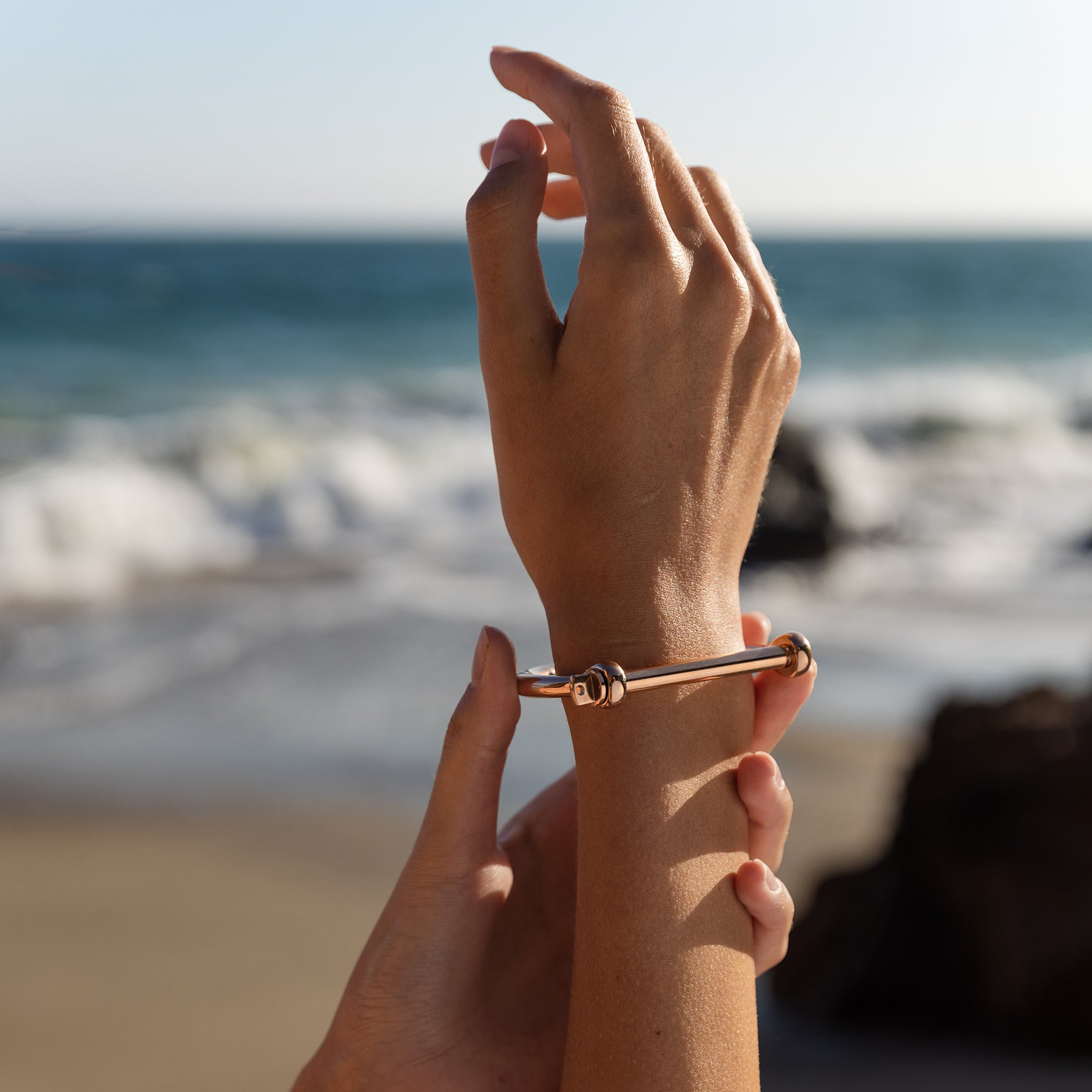 Bangle Rose Gold W - Elegatto