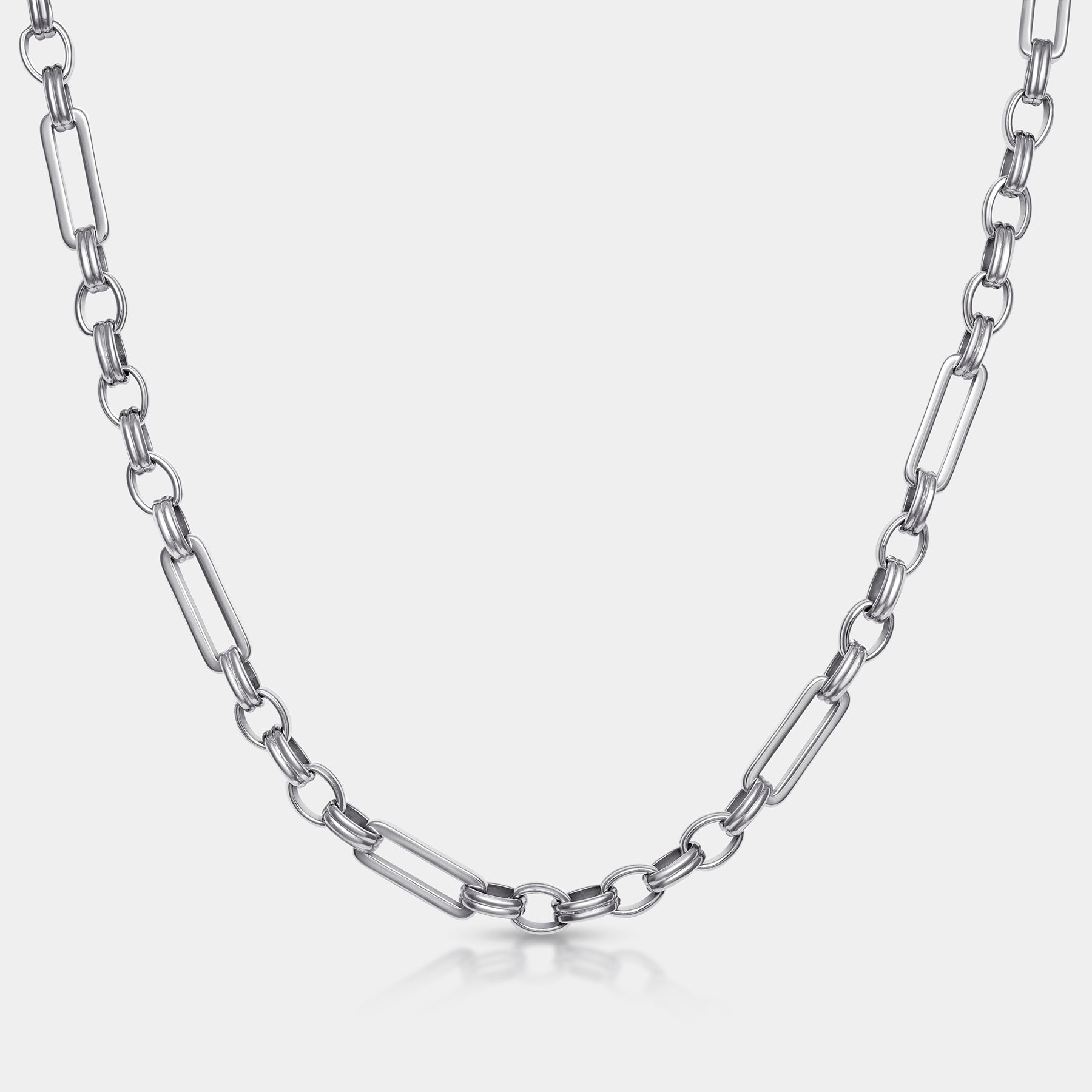 Catena Necklace Silver W - Elegatto