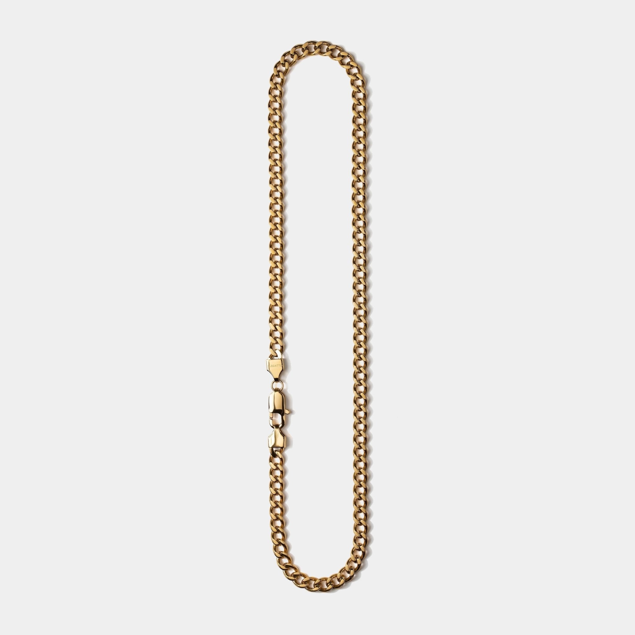 Cuban Chain Link Bundle Gold (6mm) - Elegatto