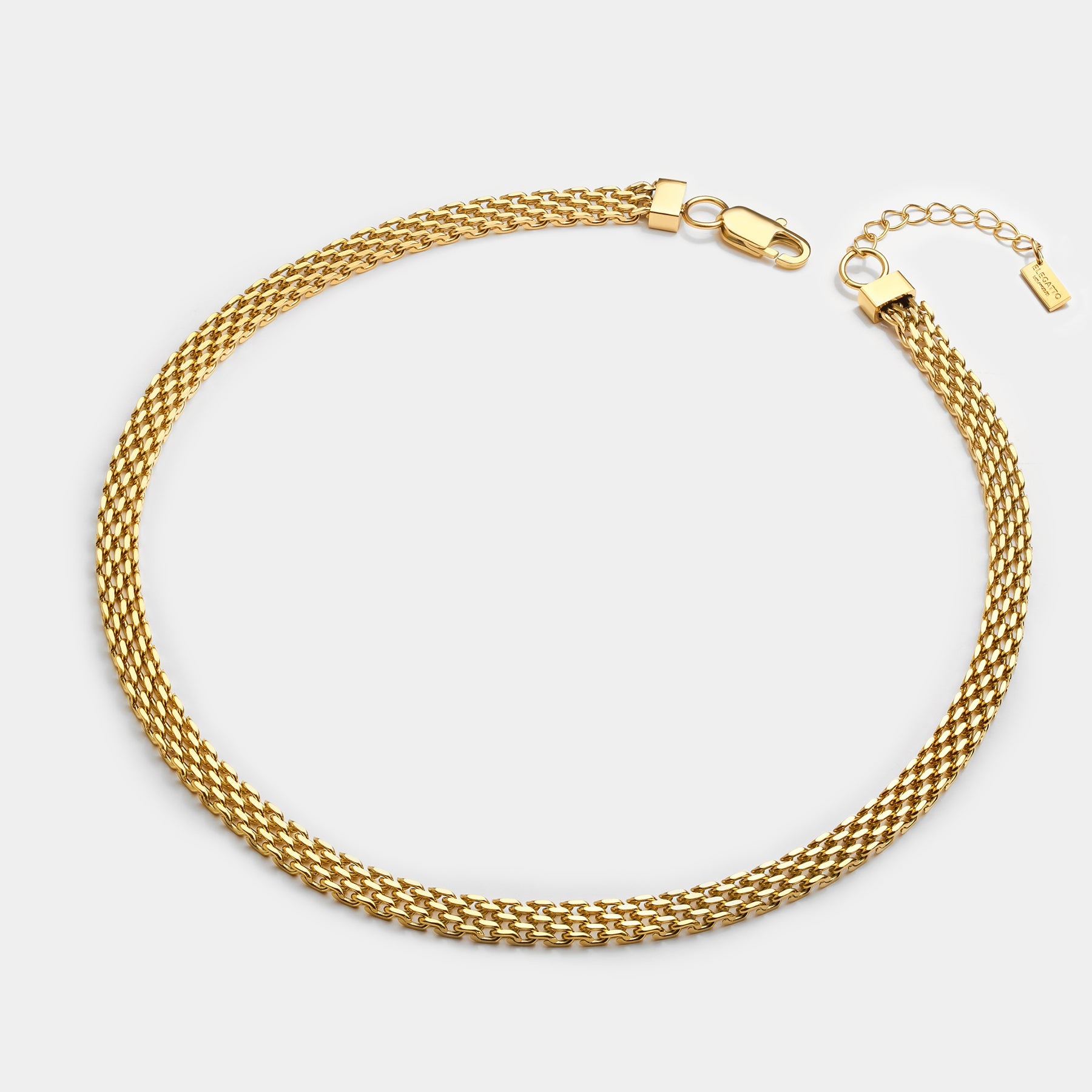 Mesh Choker Gold - Elegatto