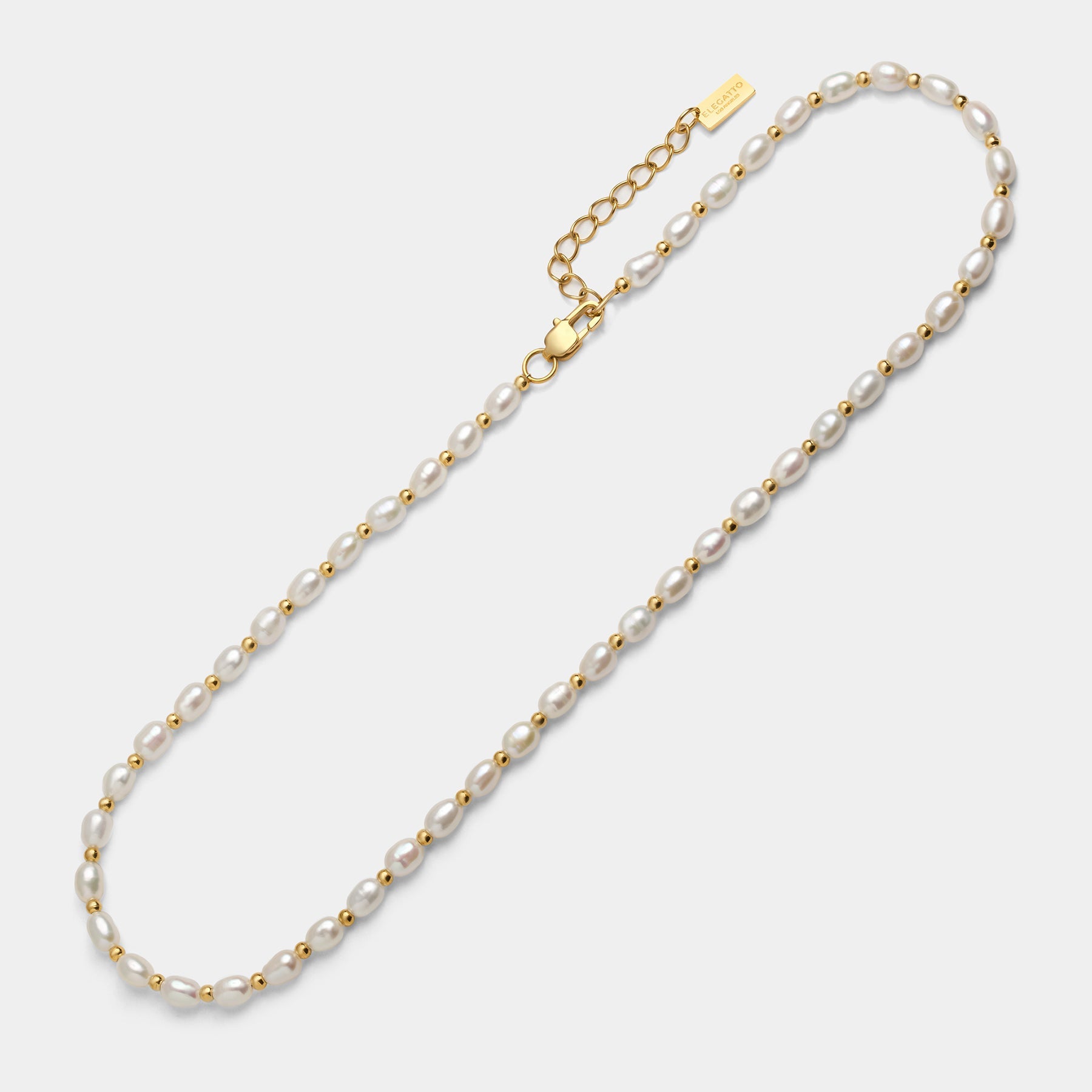 Pearl Choker Gold - Elegatto