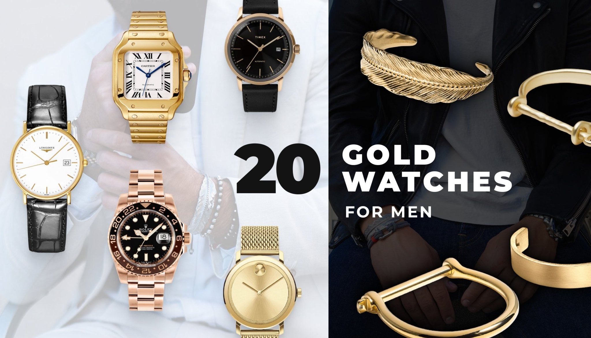 20 Gold Watches for Men - Elegatto