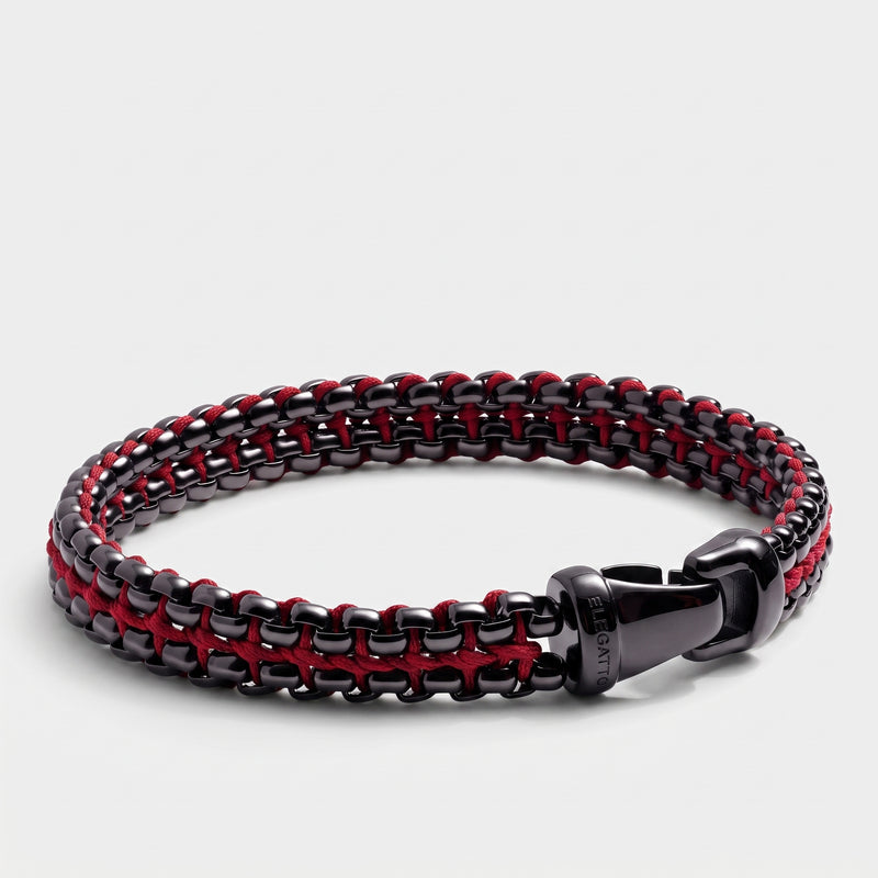 Argos Steel Link Black Red