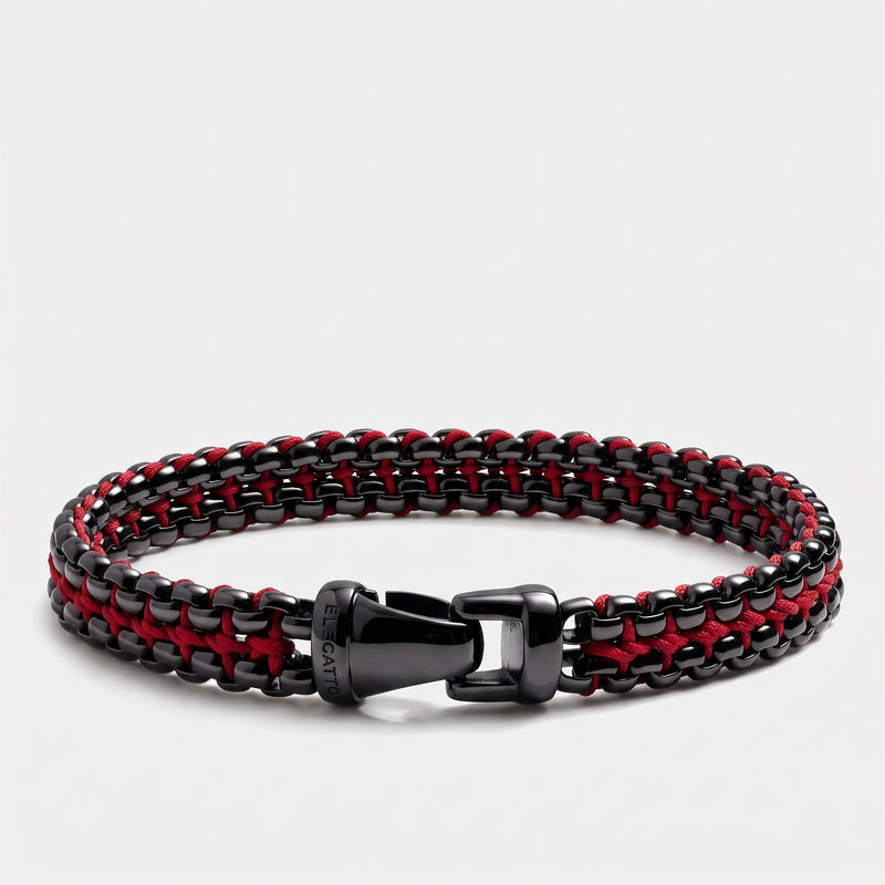 Argos Steel Link Black Red