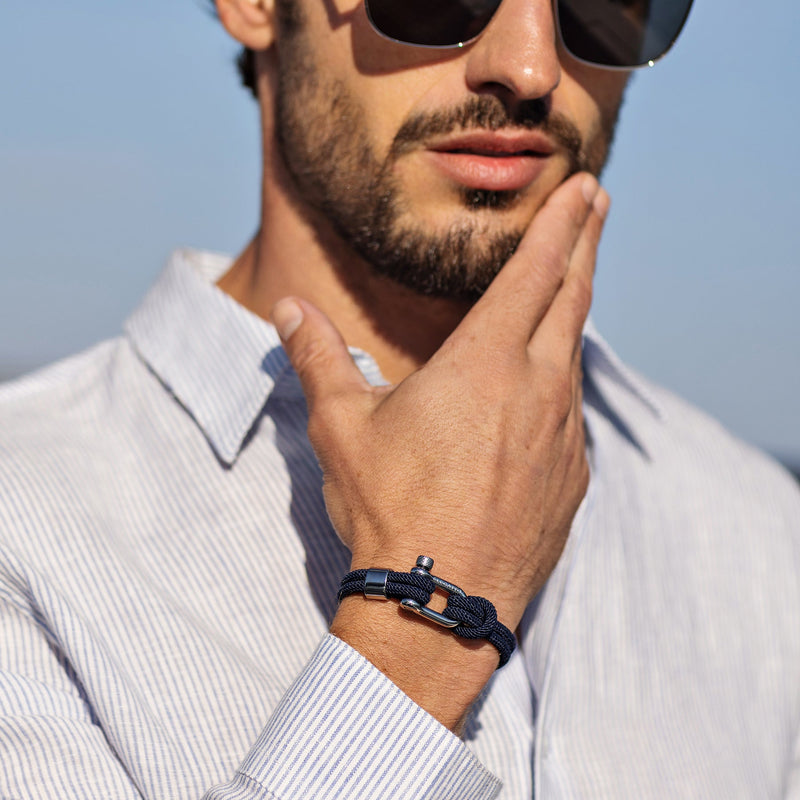 Alchor Platinum Navy - Elegatto