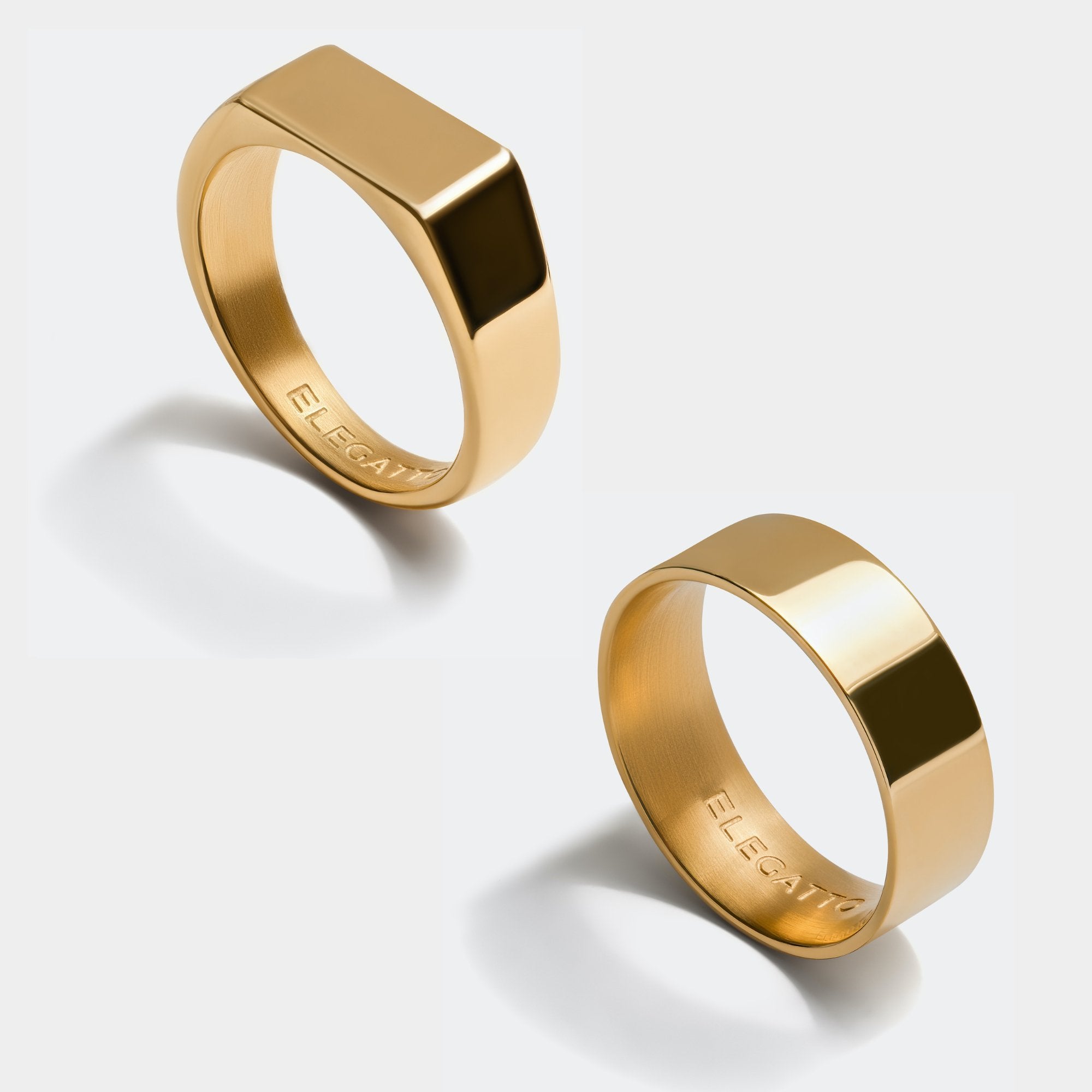 Ring Bundle Gold - Elegatto
