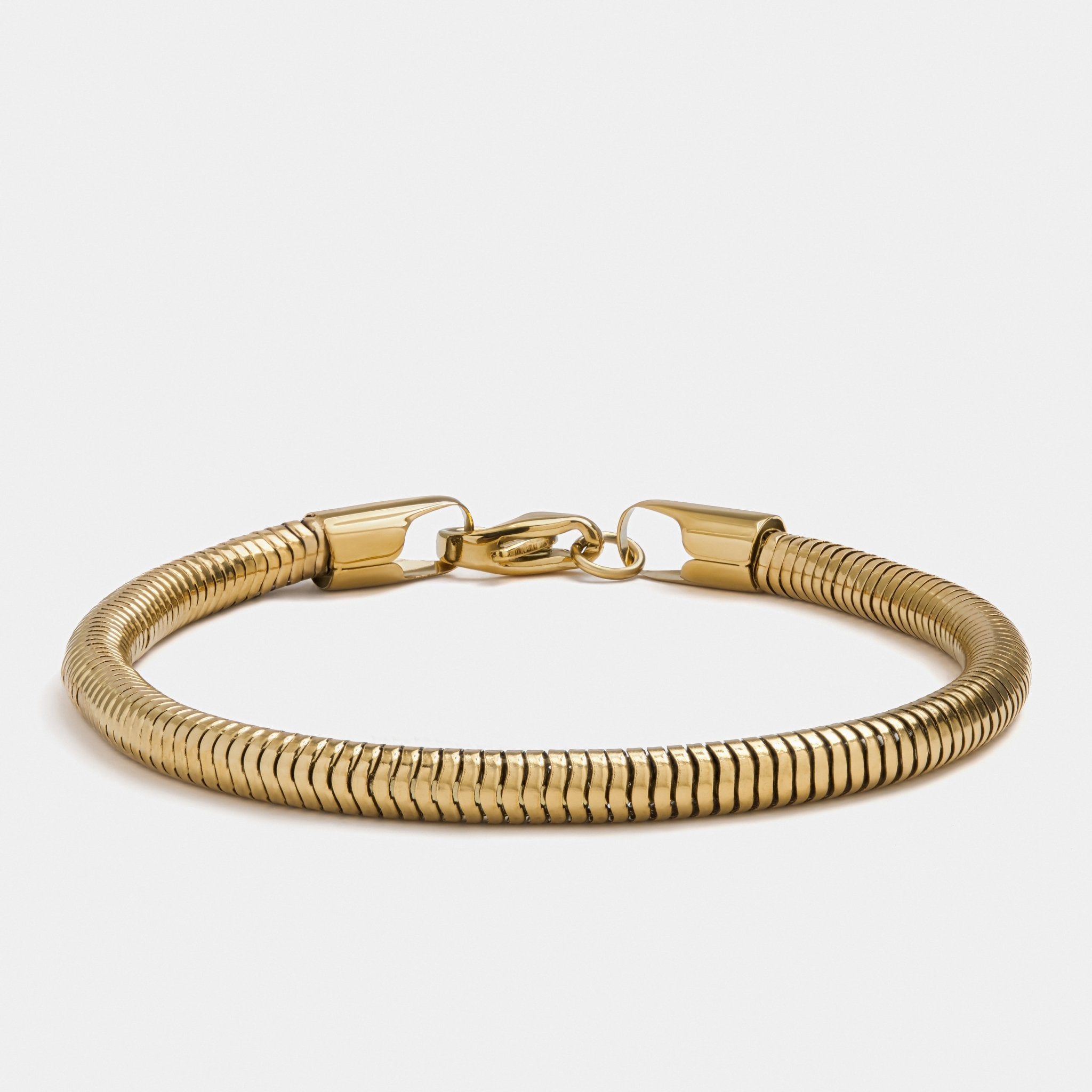 Snake Chain Bracelet Gold (4mm)
